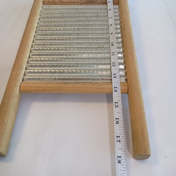 Vintage Dubl Handi Washboard, Columbus Ohio, Galvanized metal, two sided - Picture 5 of 7